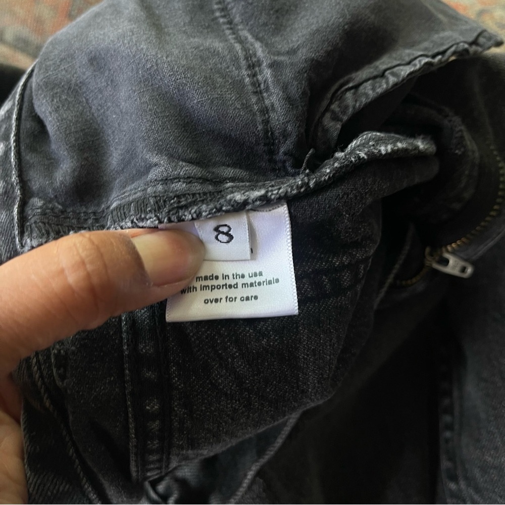 Rachel Comey Black Washed Straight Leg Jeans - Picture 7 of 10